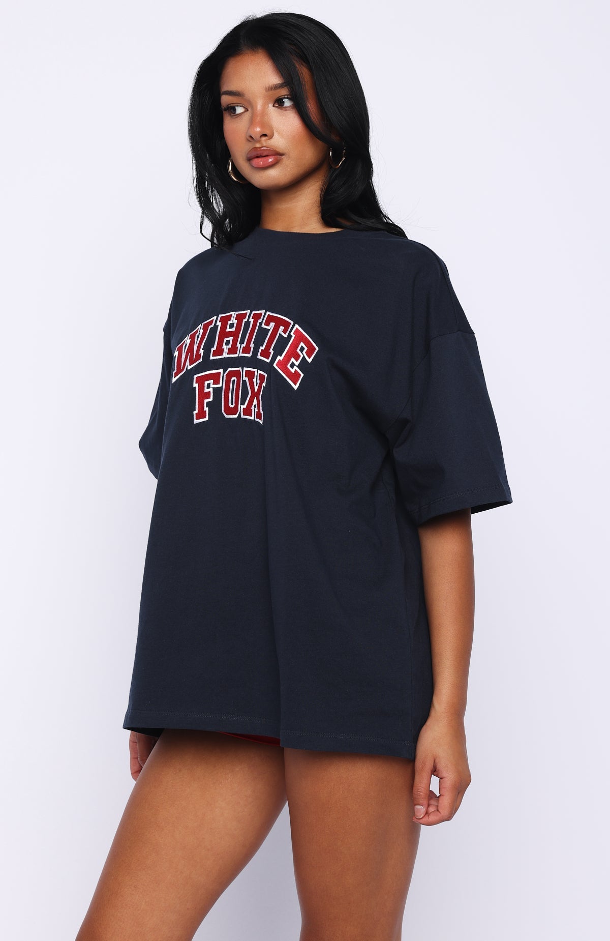 Starting Fresh Oversized Tee Navy