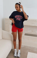 Starting Fresh Bike Shorts Red