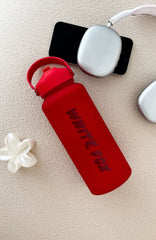 Staying Hydrated 1L Drink Bottle Red