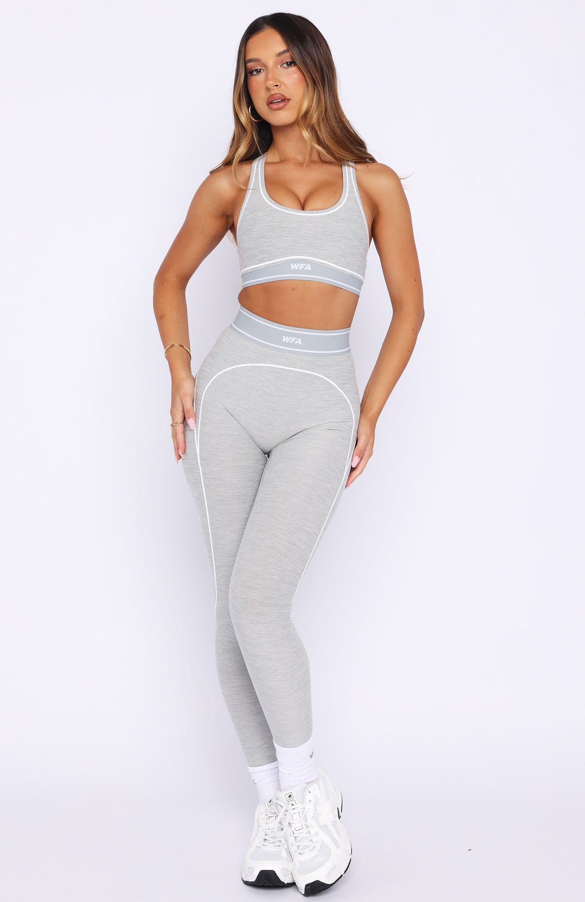 Strategy Sports Bra Grey Marle