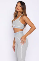 Strategy Sports Bra Grey Marle