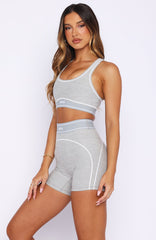 Sprintline Bike Shorts Grey Marle