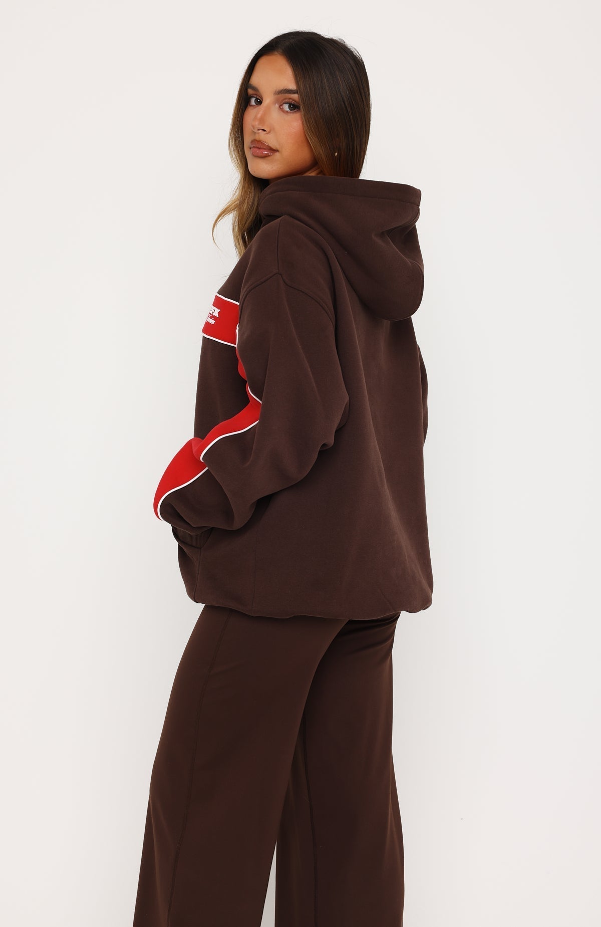 Studio 17 Jules Oversized Hoodie Chocolate