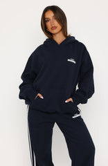 Studio 17 Spencer Oversized Hoodie Navy