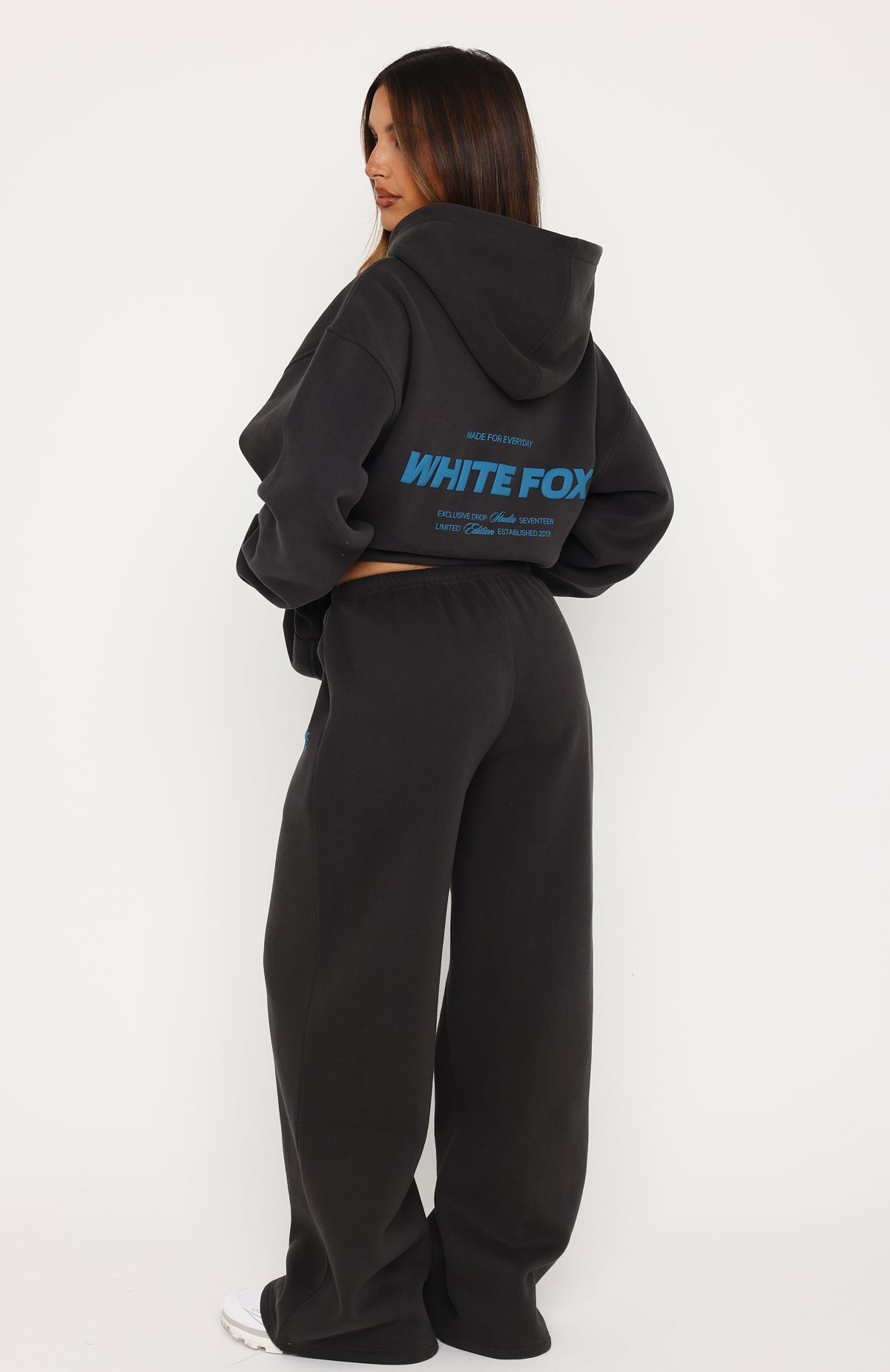 Studio 17 Tallulah Wide Leg Sweatpants Charcoal