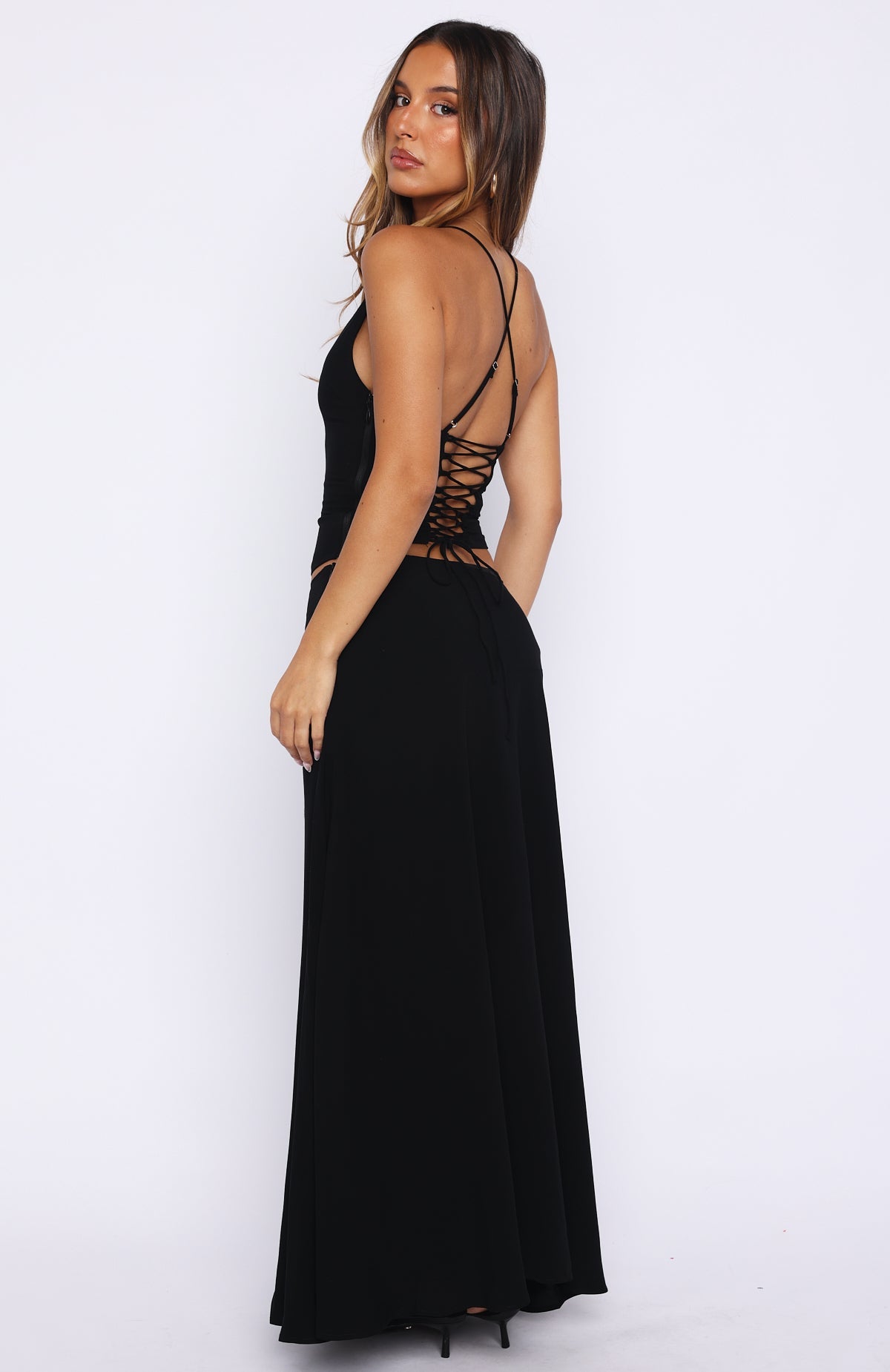 Sunbliss Maxi Skirt Black