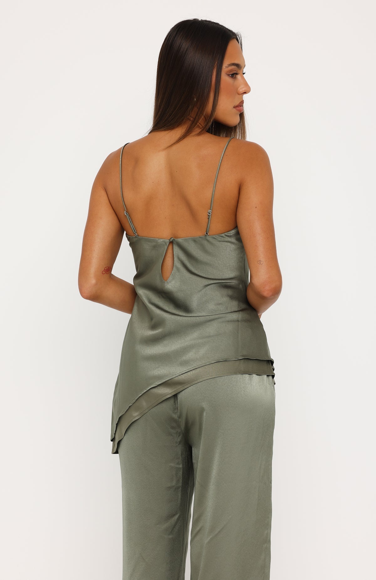 Sweet Sway Top Olive
