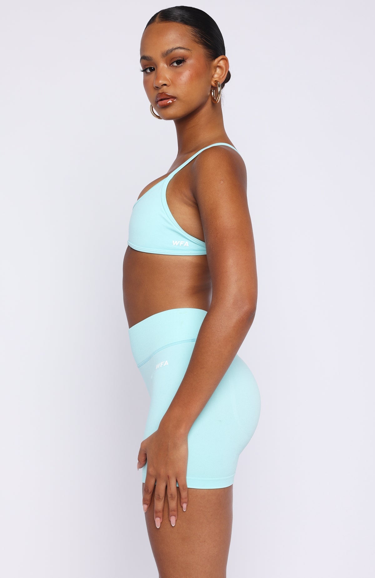 Spin Seamless Bike Shorts 4 Malibu Blue