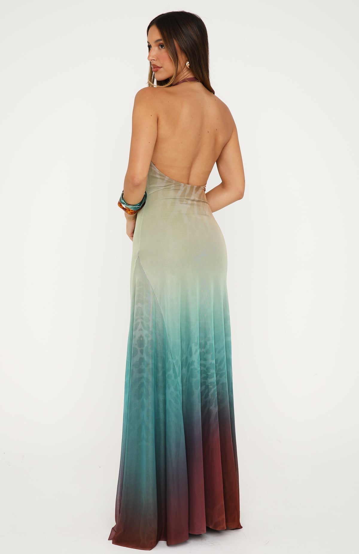 The Flirt Maxi Dress Opal Halo