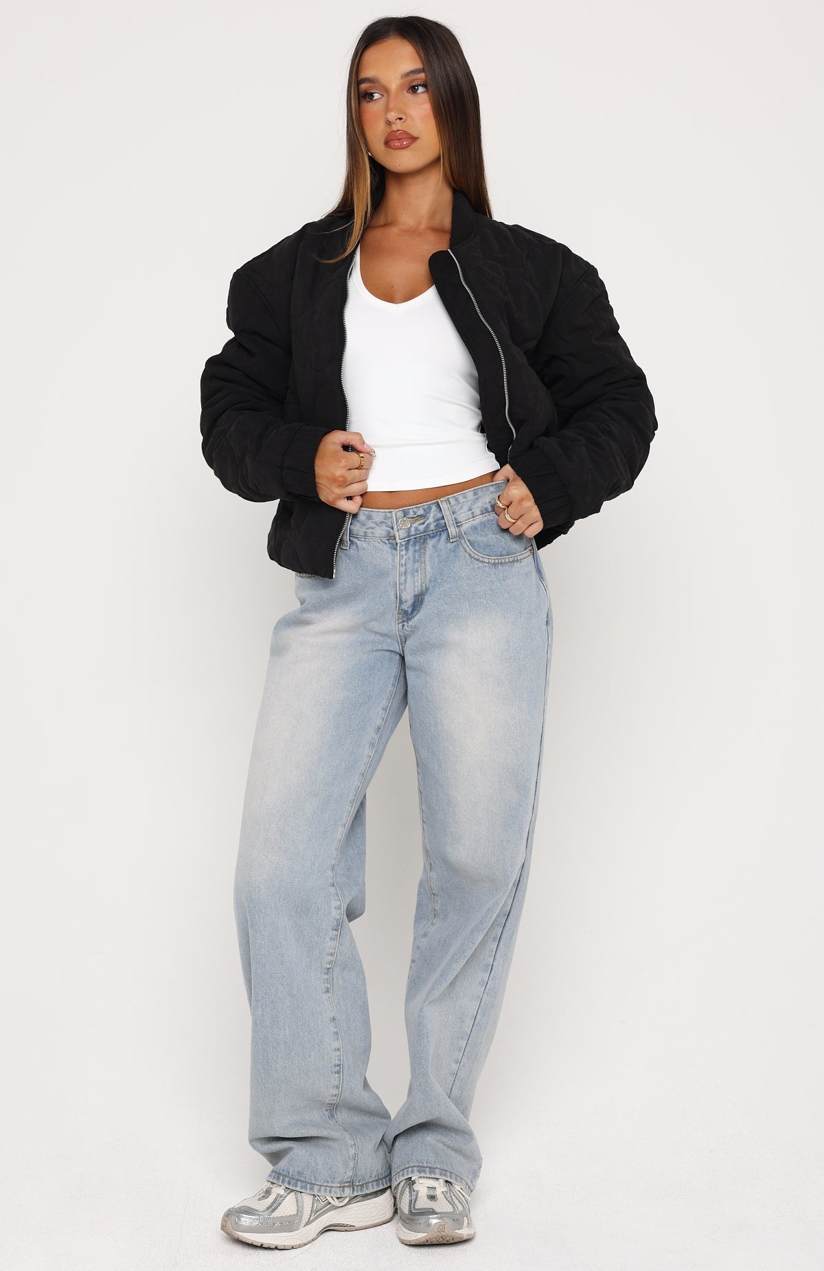 The Hieress Bomber Jacket Black