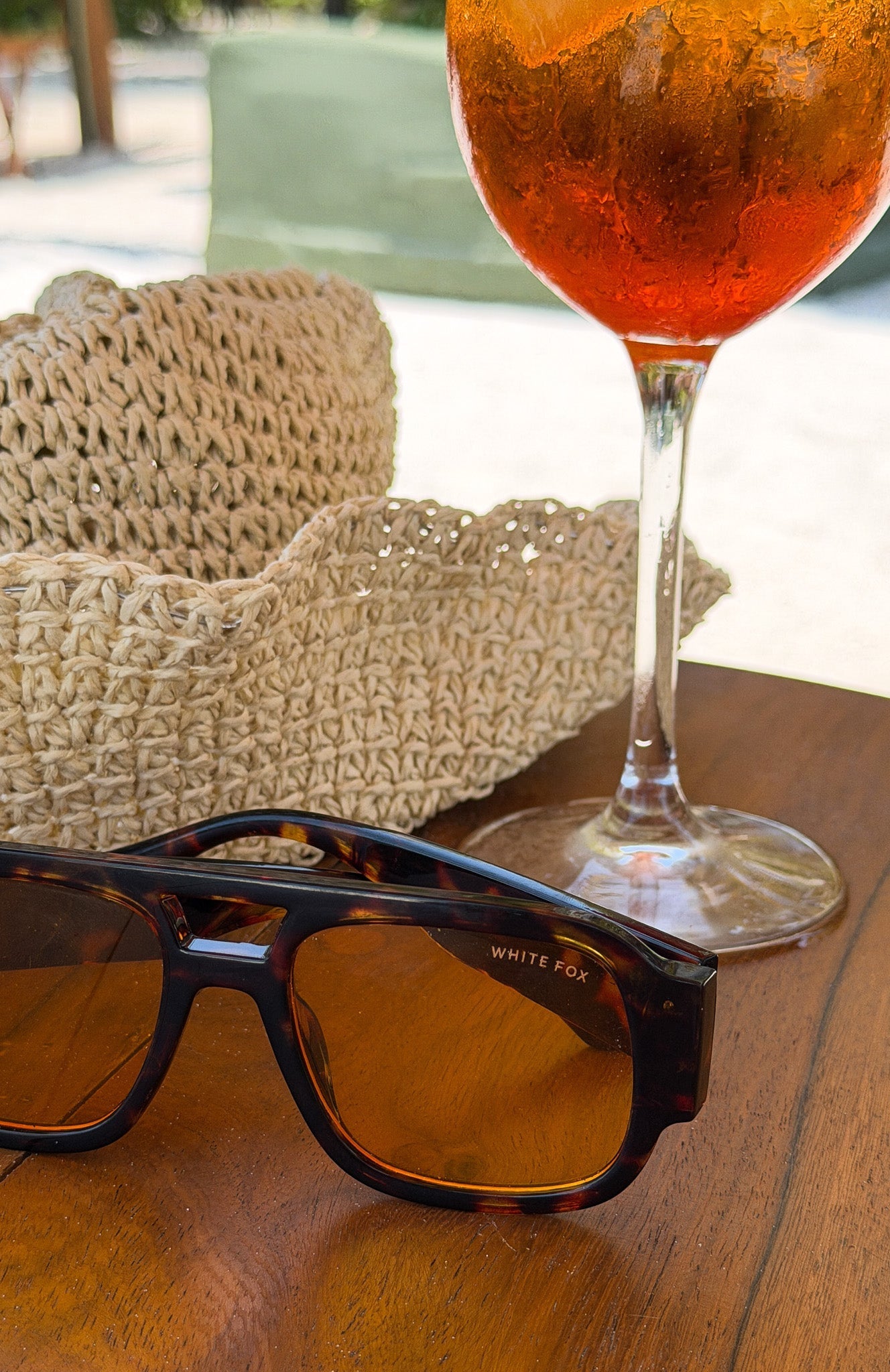 Tirza Sunglasses Tortoise/Yellow