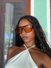 Tirza Sunglasses Tortoise/Yellow