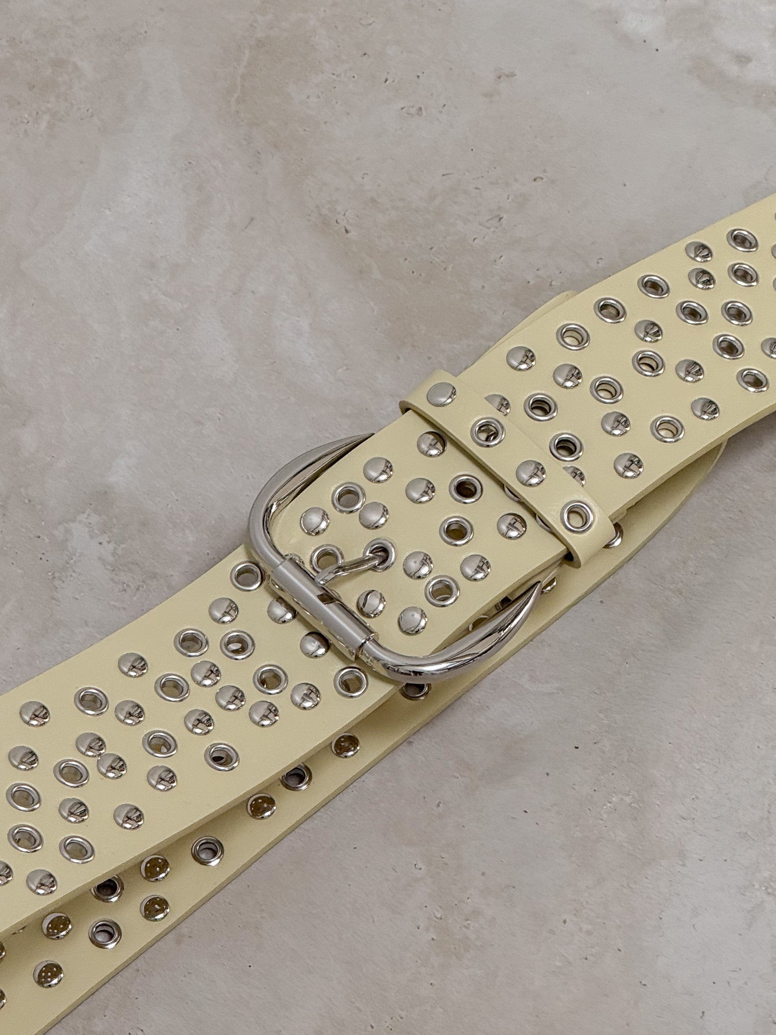 Toto Belt Blonde/Silver