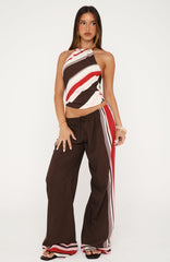 Tropic Muse Pants Raspberry Love