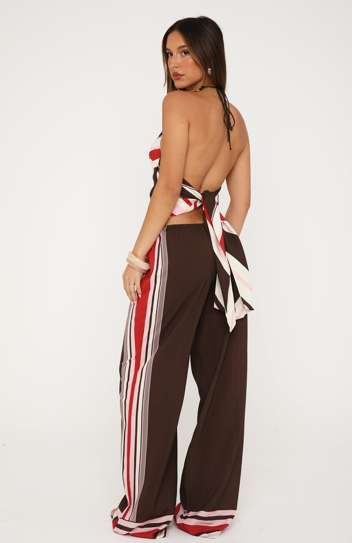 Tropic Muse Pants Raspberry Love