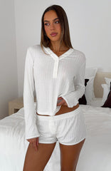Twilight Dream Pyjama Shorts White