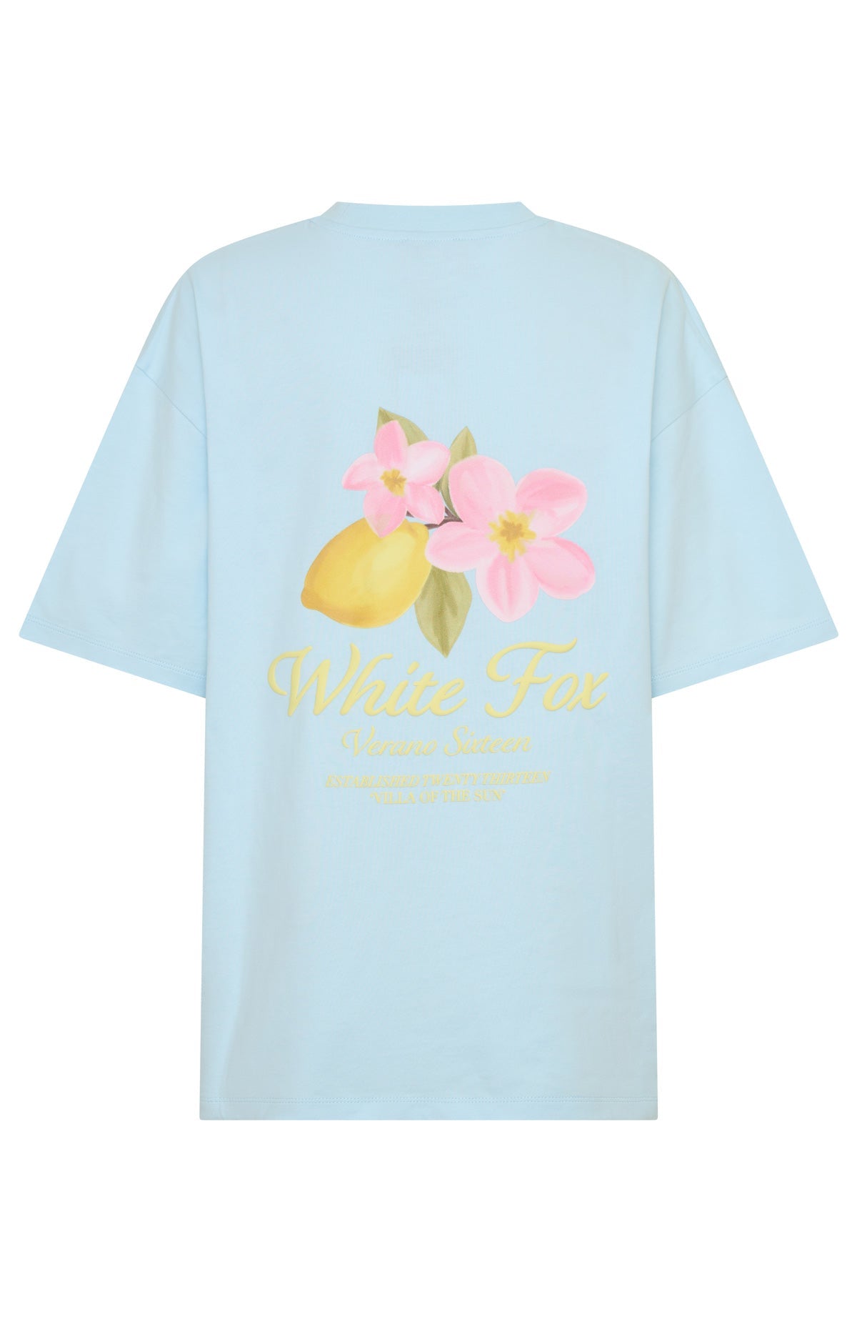 Verano Sixteen Azurra Oversized Tee Blue