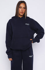 Verano Sixteen Lilia Oversized Hoodie Navy