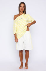 Verano Sixteen Alba Track Shorts White