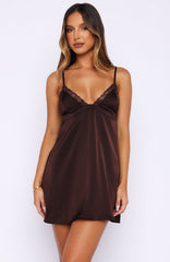 Whisper Of Love Nightie Chocolate