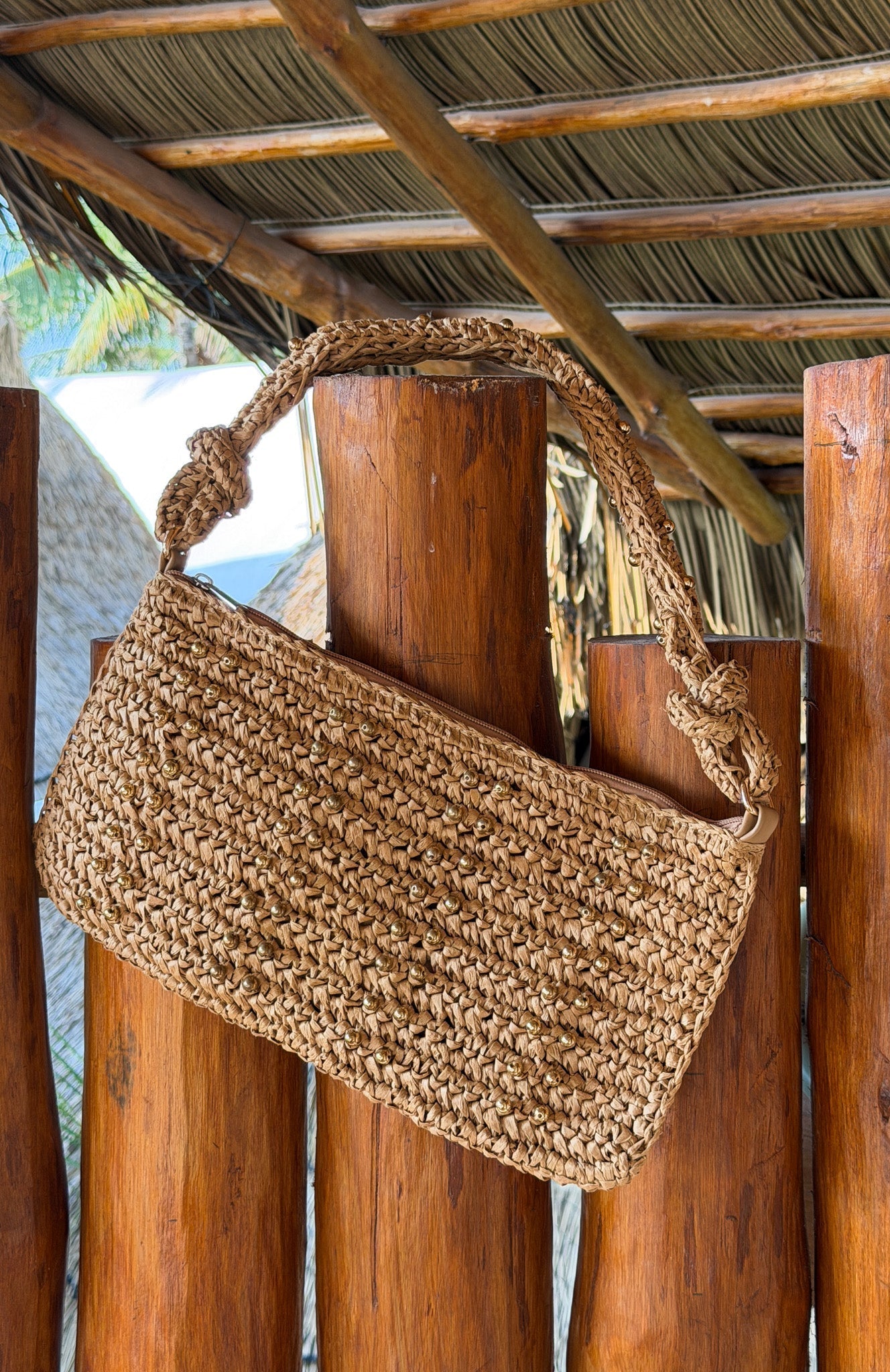Ziva Shoulder Bag Natural